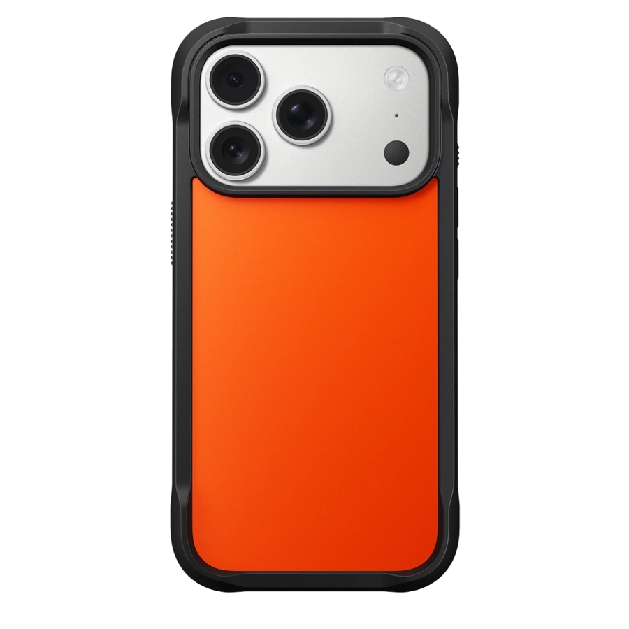 Чехол Nomad Rugged Case for iPhone 17 Pro - Ultra Orange (NM014070858)