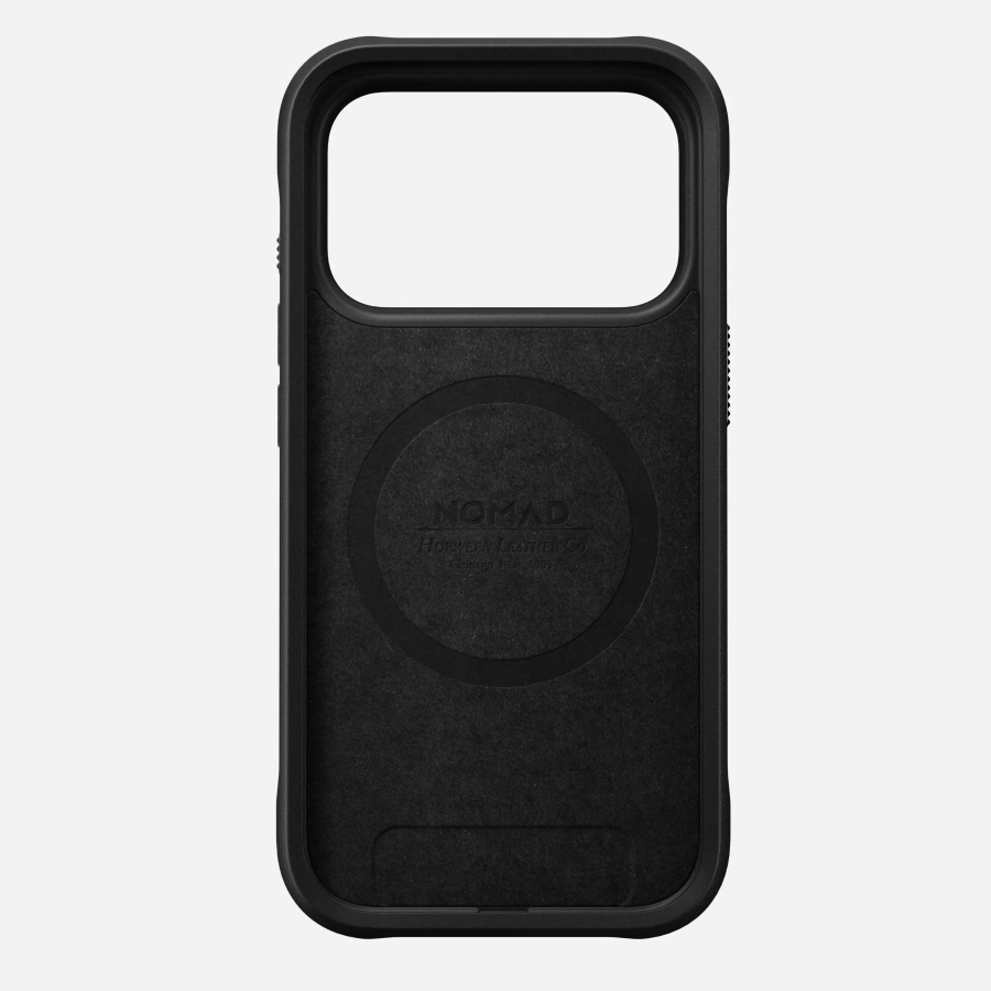 Чехол Nomad Rugged Horween Leather Case for iPhone 17 Pro - Black (NM011802858)