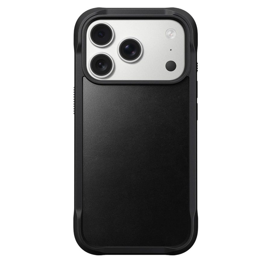 Чехол Nomad Rugged Horween Leather Case for iPhone 17 Pro - Black (NM011802858)