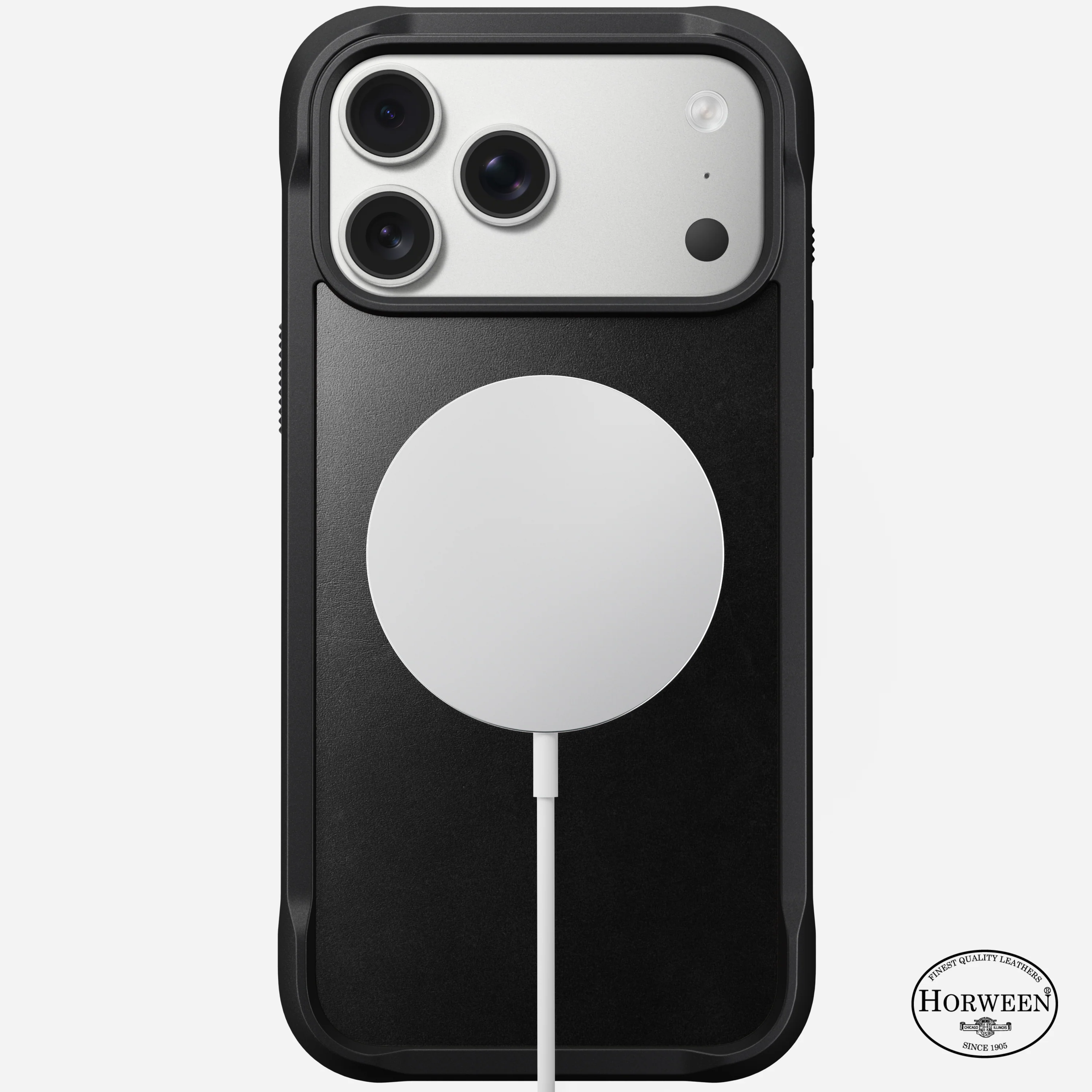 Чехол Nomad Rugged Horween Leather Case for iPhone 17 Pro Max - Black (NM011789858)