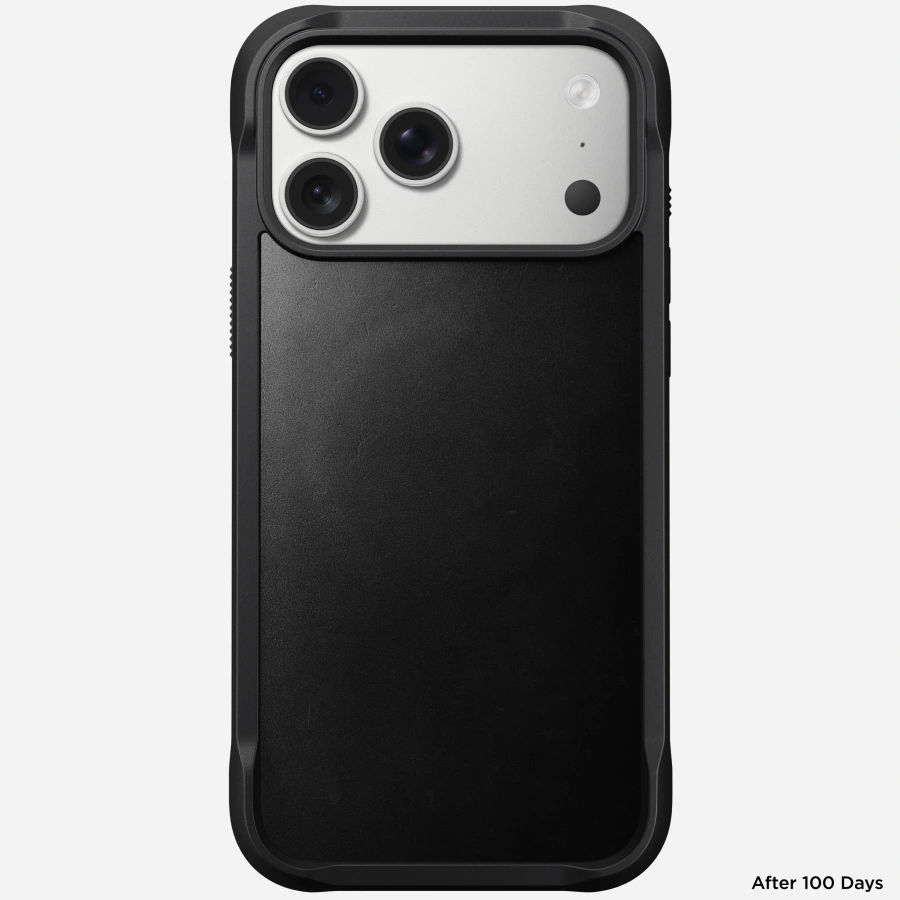 Чехол Nomad Rugged Horween Leather Case for iPhone 17 Pro Max - Black (NM011789858)