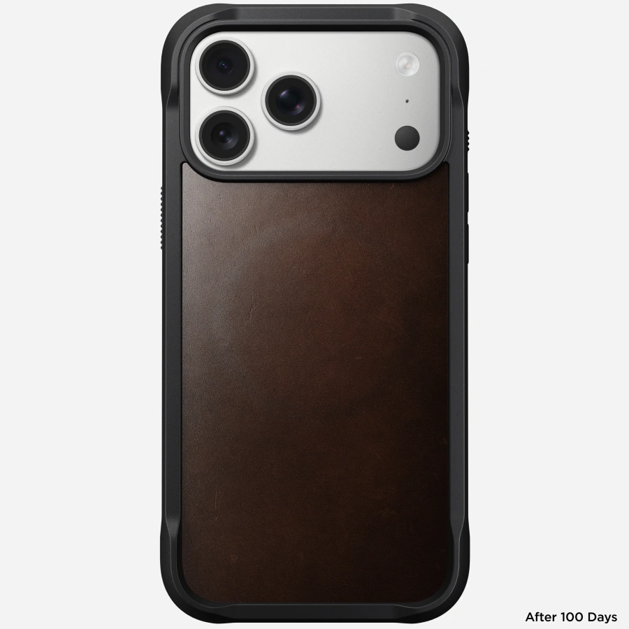 Чохол Nomad Rugged Horween Leather Case for iPhone 17 Pro Max - Rustic Brown (NM011796858)
