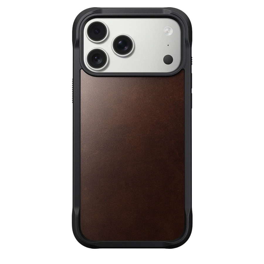 Чохол Nomad Rugged Horween Leather Case for iPhone 17 Pro Max - Rustic Brown (NM011796858)