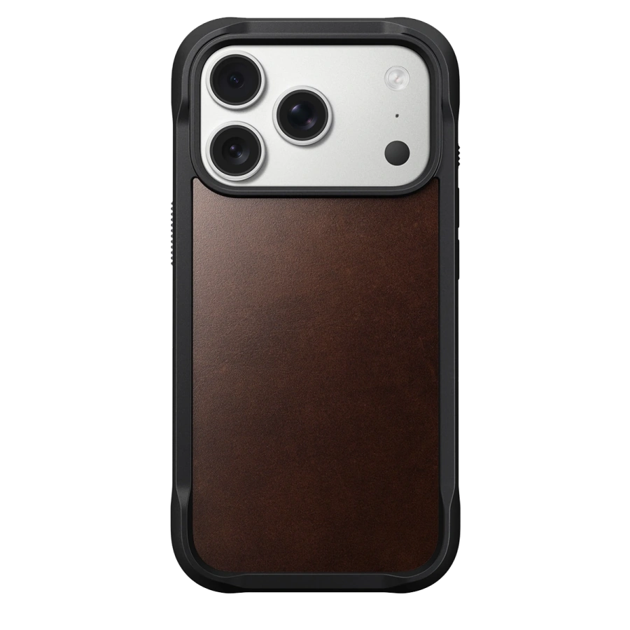 Чохол Nomad Rugged Horween Leather Case for iPhone 17 Pro - Rustic Brown (NM011819858)