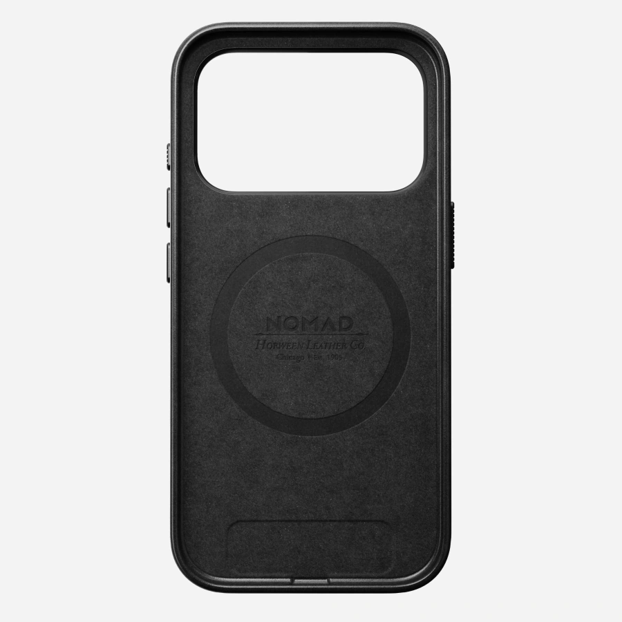 Чехол Nomad Traditional Horween Leather Case for iPhone 17 Pro - Black (NM011963858)