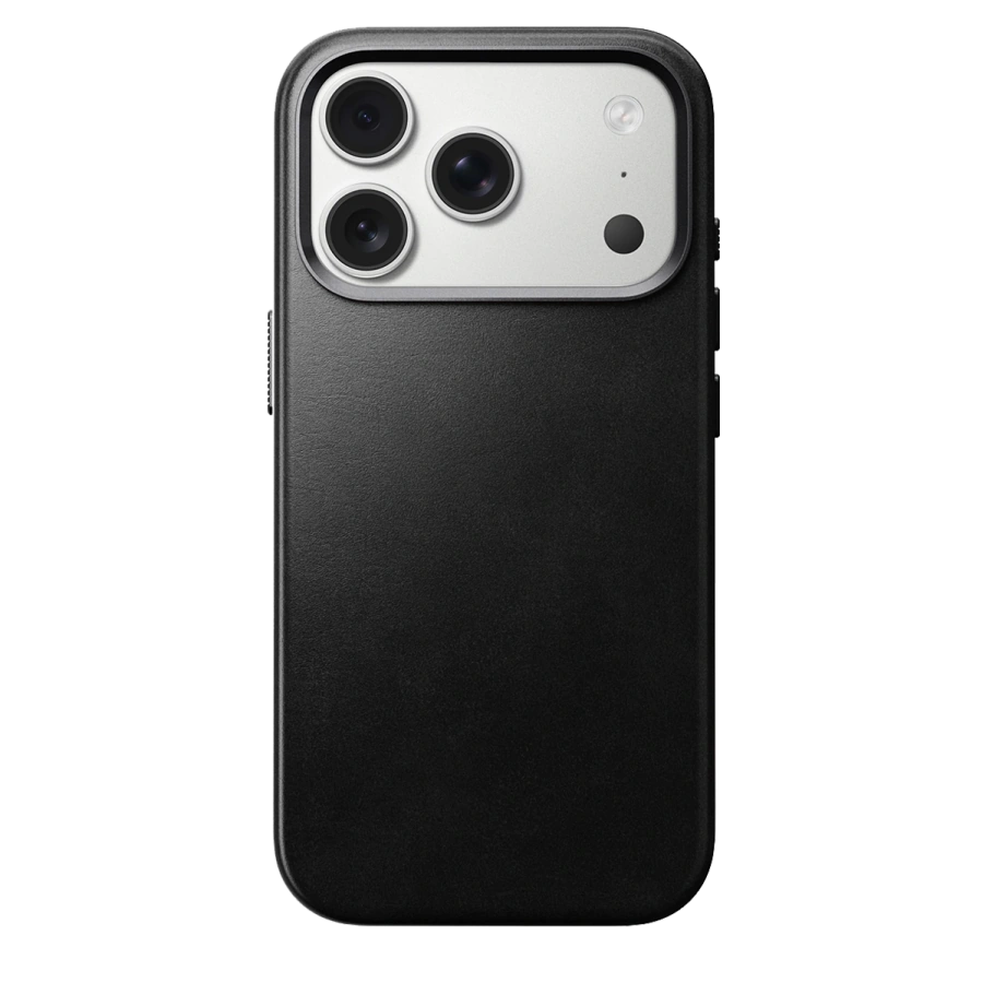 Чехол Nomad Traditional Horween Leather Case for iPhone 17 Pro - Black (NM011963858)