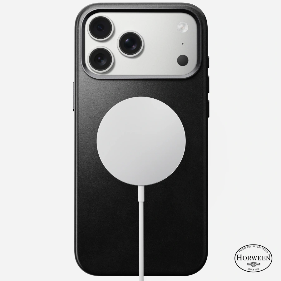 Чохол Nomad Traditional Horween Leather Case for iPhone 17 Pro Max - Black (NM011925858)