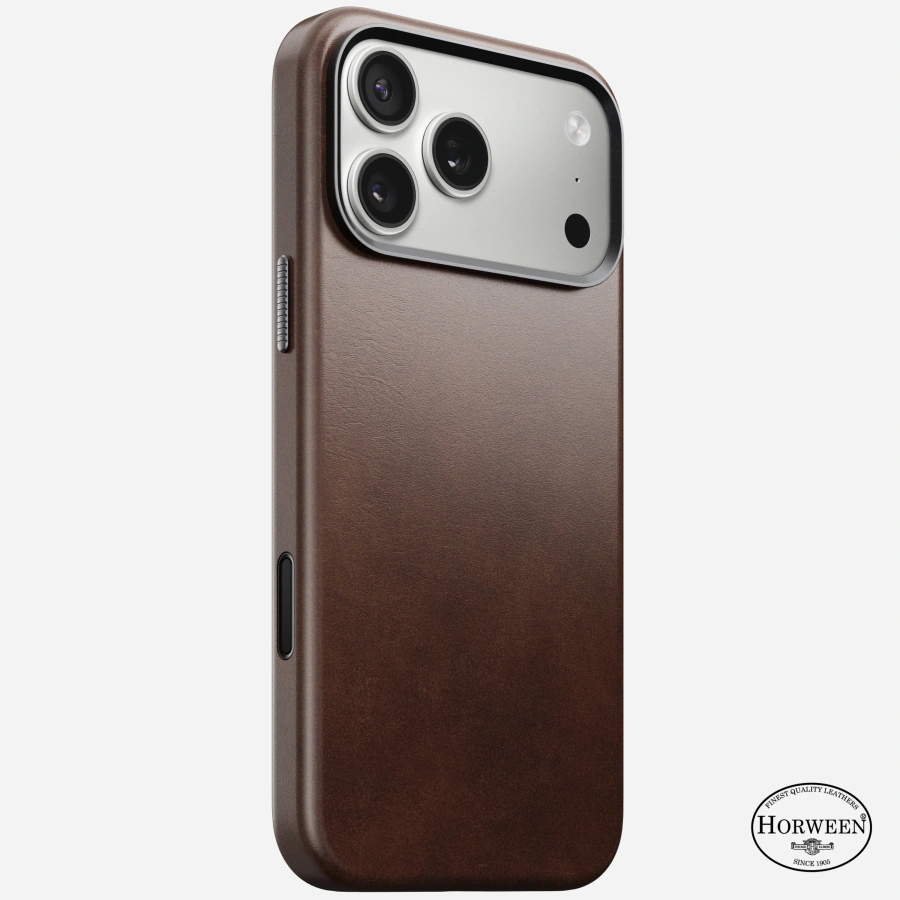 Чохол Nomad Traditional Horween Leather Case for iPhone 17 Pro Max - Rustic Brown (NM011918858)