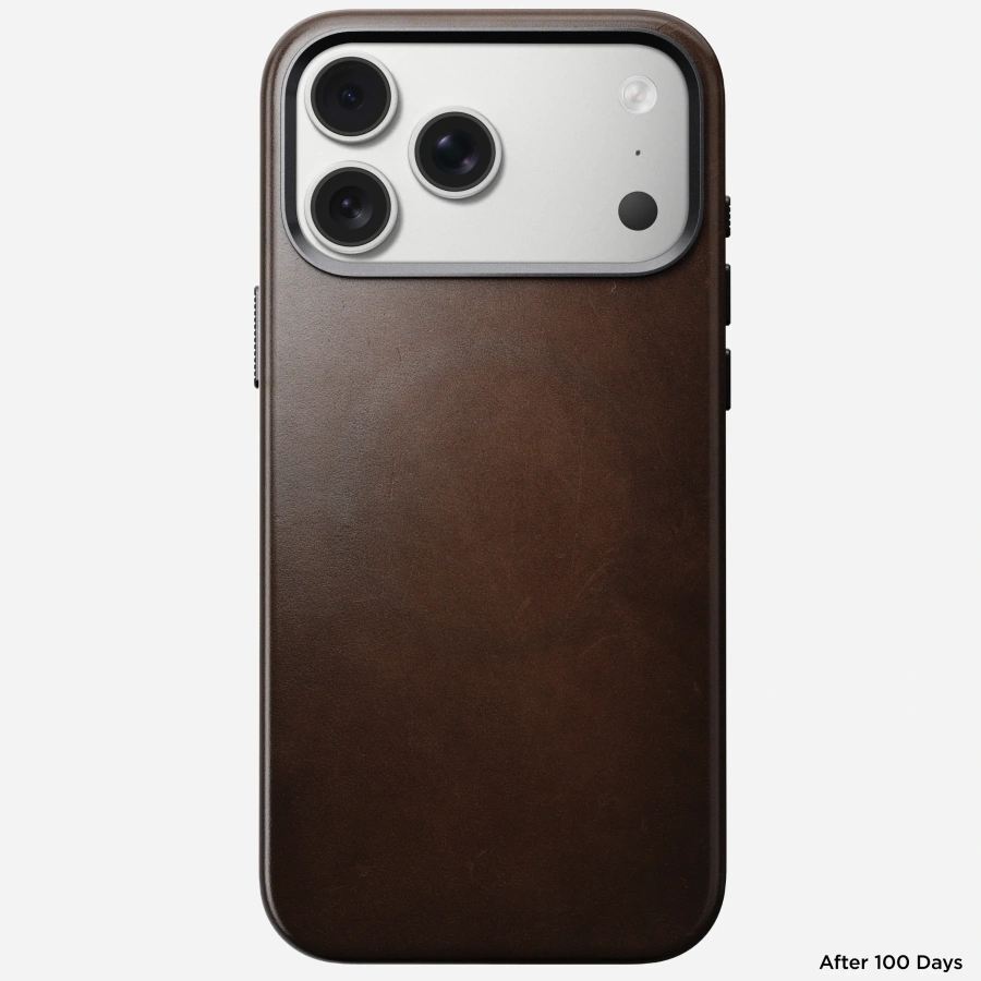Чохол Nomad Traditional Horween Leather Case for iPhone 17 Pro Max - Rustic Brown (NM011918858)