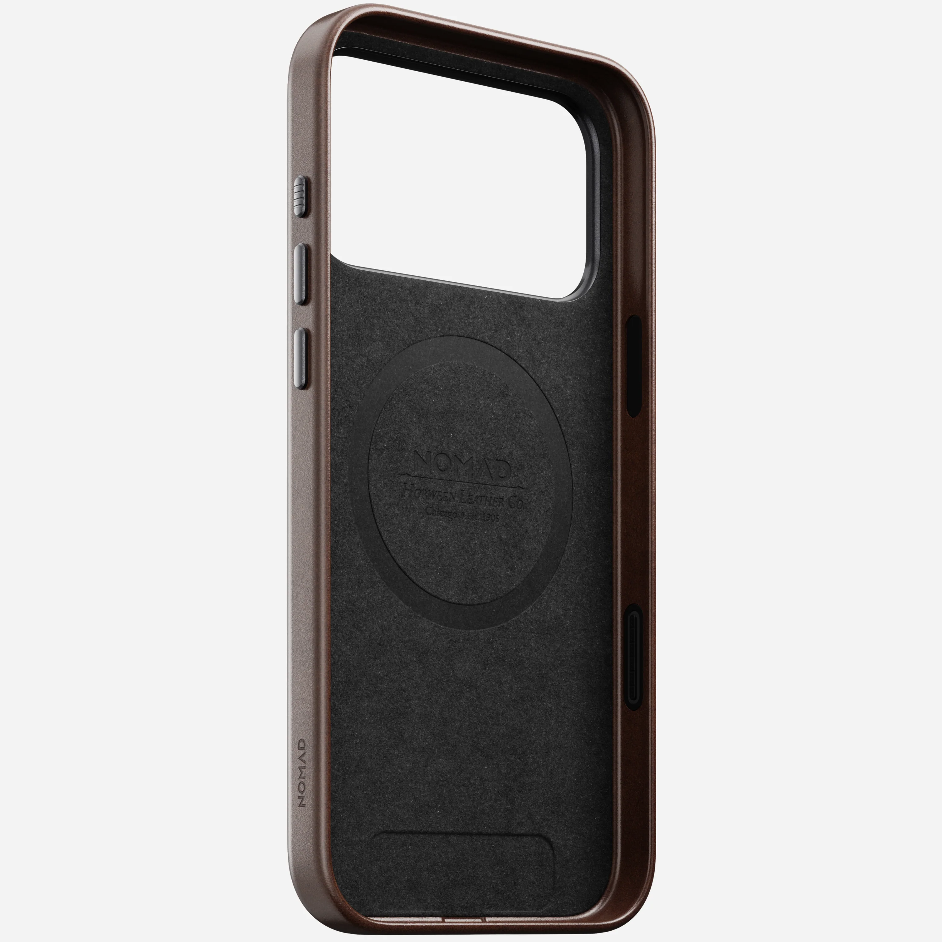 Чехол Nomad Traditional Horween Leather Case for iPhone 17 Pro Max - Rustic Brown (NM011918858)