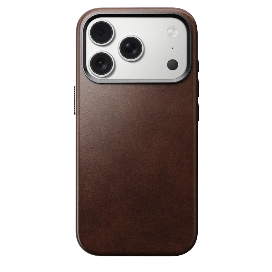 Чехол Nomad Traditional Horween Leather Case for iPhone 17 Pro - Rustic Brown (NM011970858)