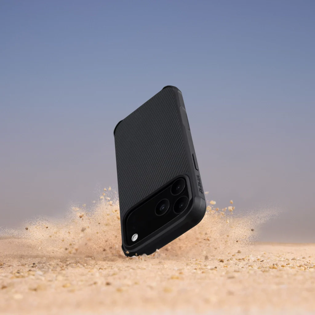 Чехол Pitaka Aramid ProGuard Case for iPhone 17 Pro - 600D Black/Grey [Twill] (KI1701MGP)