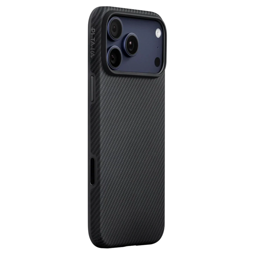 Чохол Pitaka Aramid UltraGuard Case for iPhone 17 Pro - 600D Black/Grey [Twill] (KI1701PB)