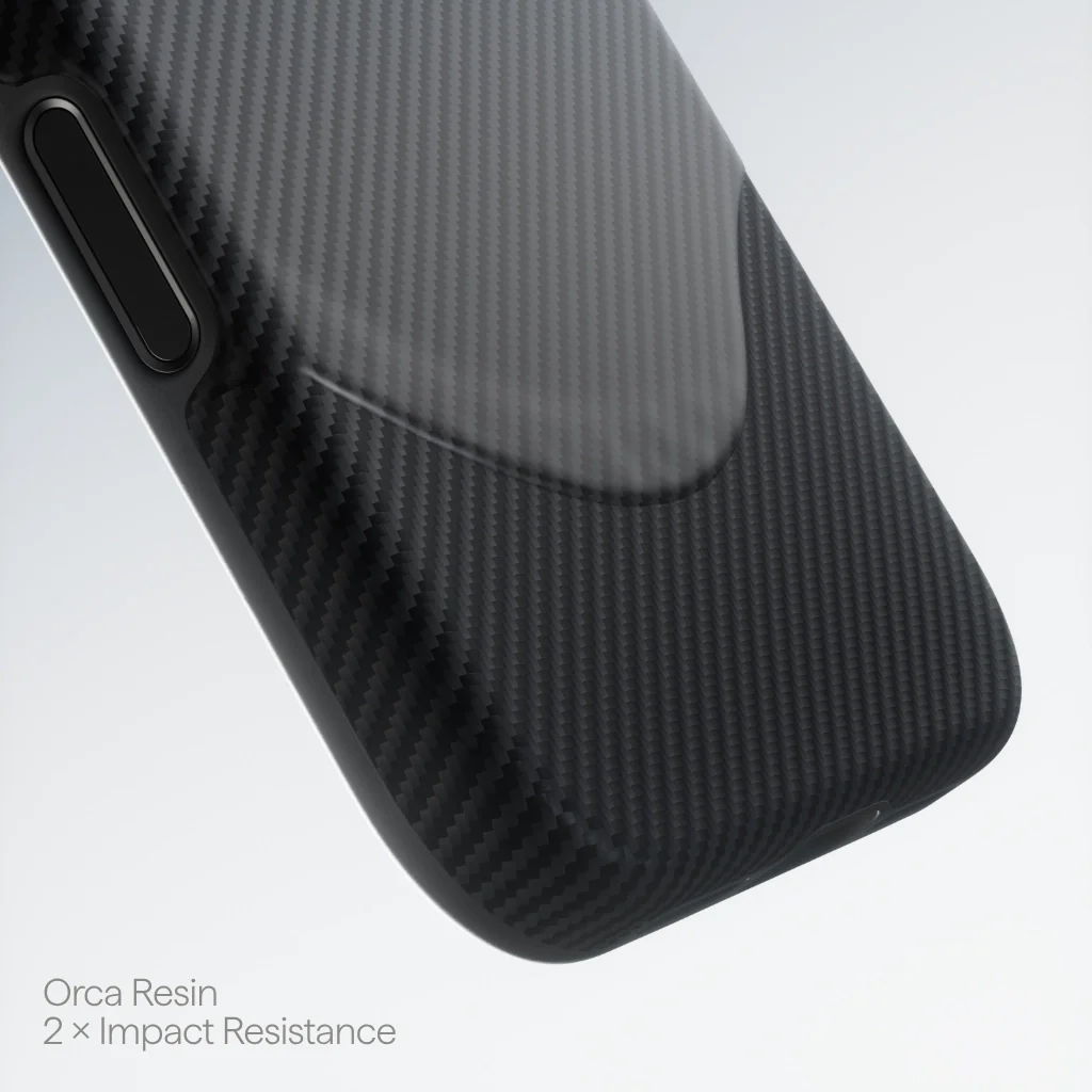 Чехол Pitaka Aramid UltraGuard Case for iPhone 17 Pro Max - 600D Black/Grey [Twill]