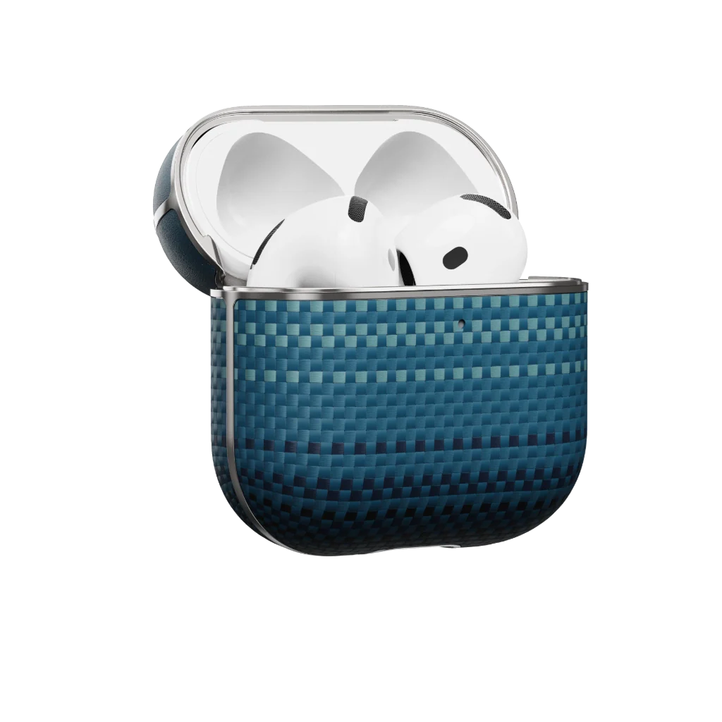 Чехол Pitaka MagEZ Aramid Fiber Case AirPods 4 - Moonrise (APM2406)