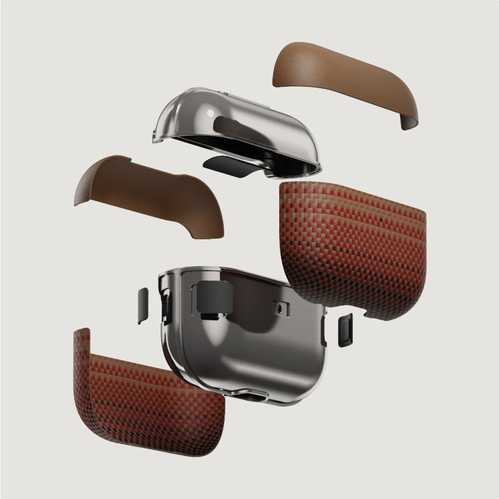 Чехол Pitaka MagEZ Aramid Fiber Case AirPods 4 - Sunset (APM2405)