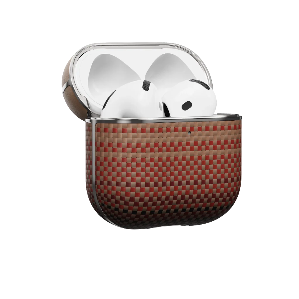 Чехол Pitaka MagEZ Aramid Fiber Case AirPods 4 - Sunset (APM2405)