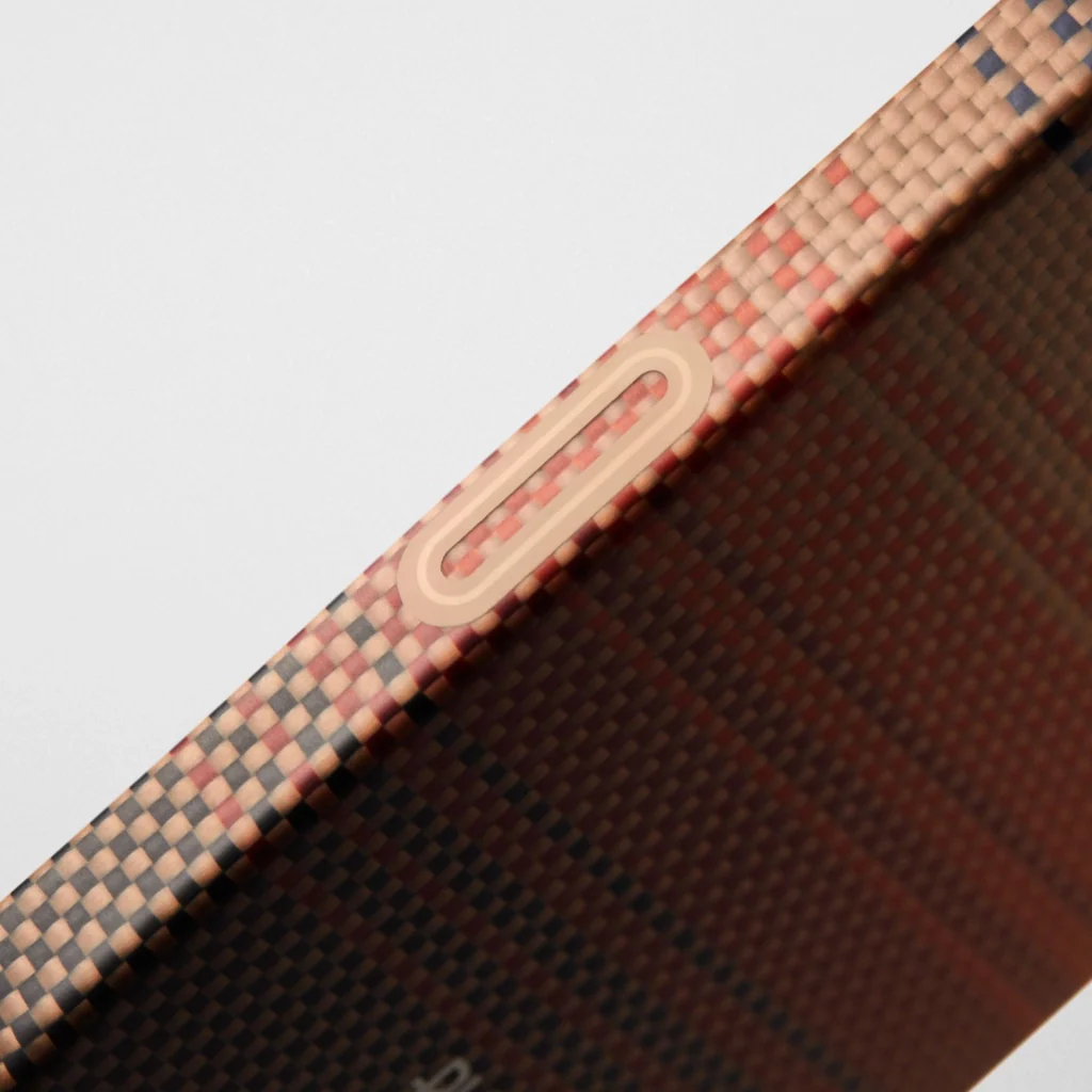 Чехол Pitaka Tactile Woven Ultra-Slim Case with PitaTap for iPhone 16 Pro Max - Sunset (KI1602SUM)