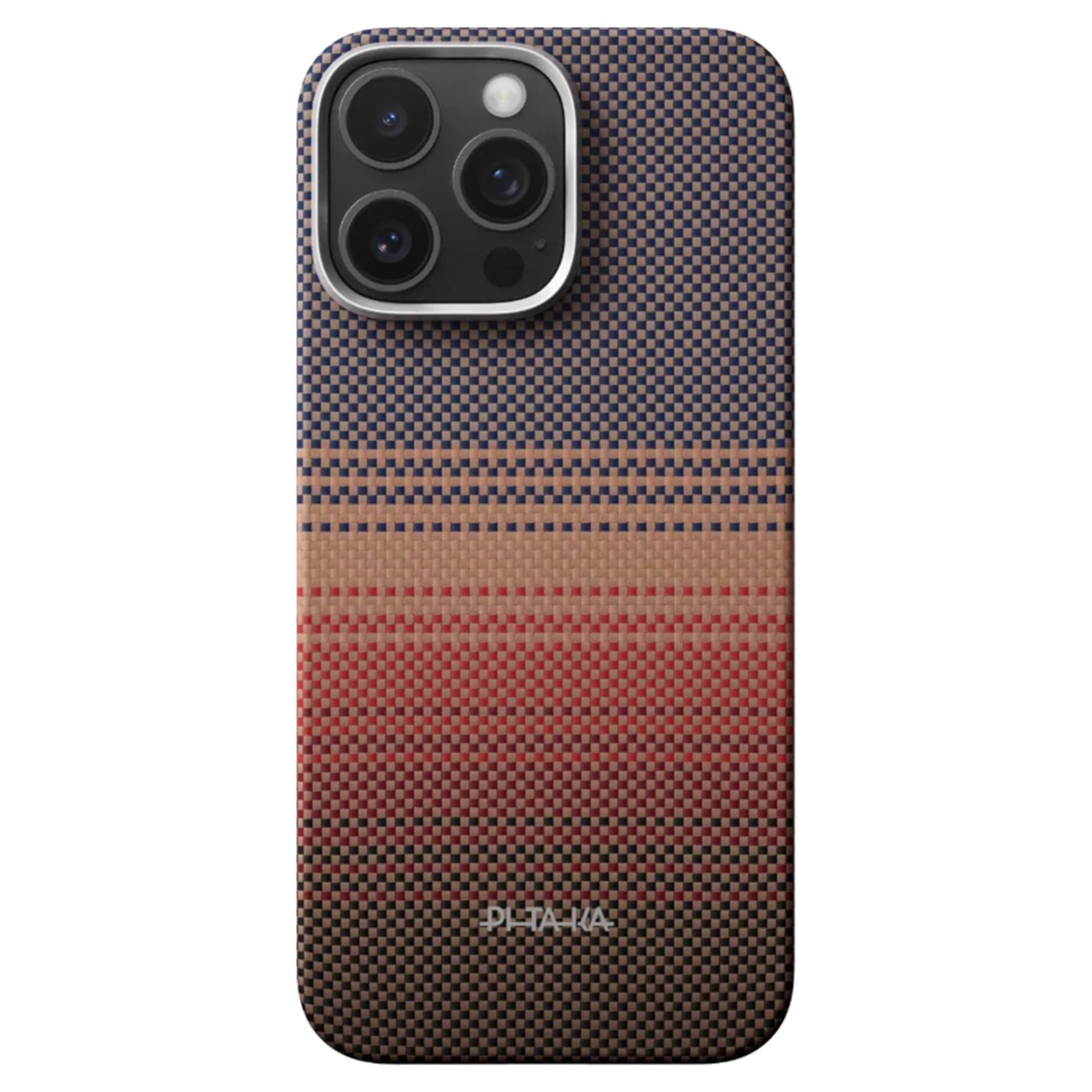Чехол Pitaka Tactile Woven Ultra-Slim Case with PitaTap for iPhone 16 Pro Max - Sunset (KI1602SUM)