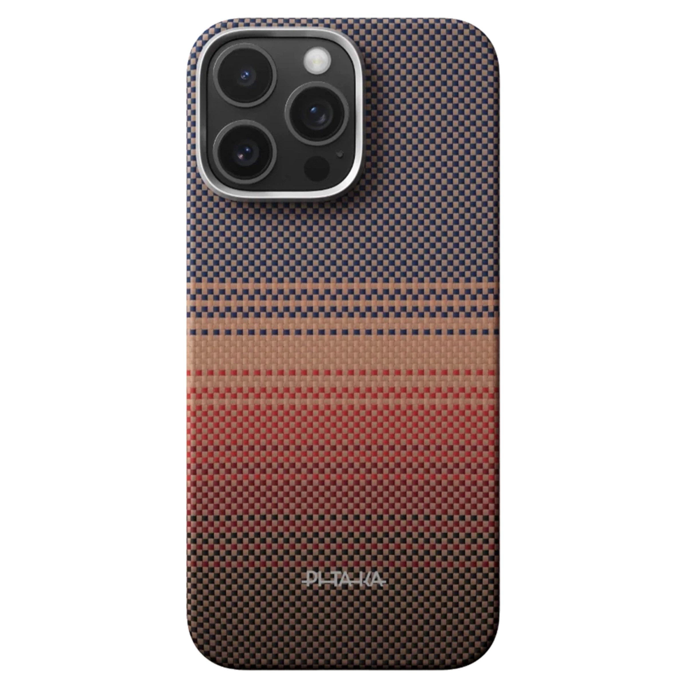 Чехол Pitaka Tactile Woven Ultra-Slim Case with PitaTap for iPhone 16 Pro - Sunset (KI1602SU)