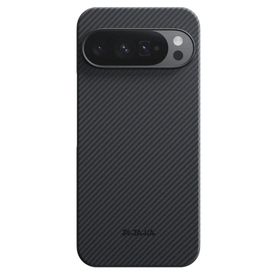 Чохол Pitaka Ultra-Slim Case for Google Pixel 10/10 Pro - 600D Black/Grey [Twill] (GPB2501)