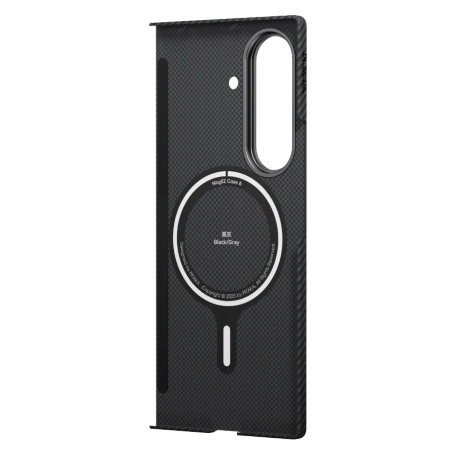 Чехол Pitaka Ultra-Slim Case for Samsung Galaxy Z Fold 7 - 600D Black/Grey [Twill] (FBFOLD7)