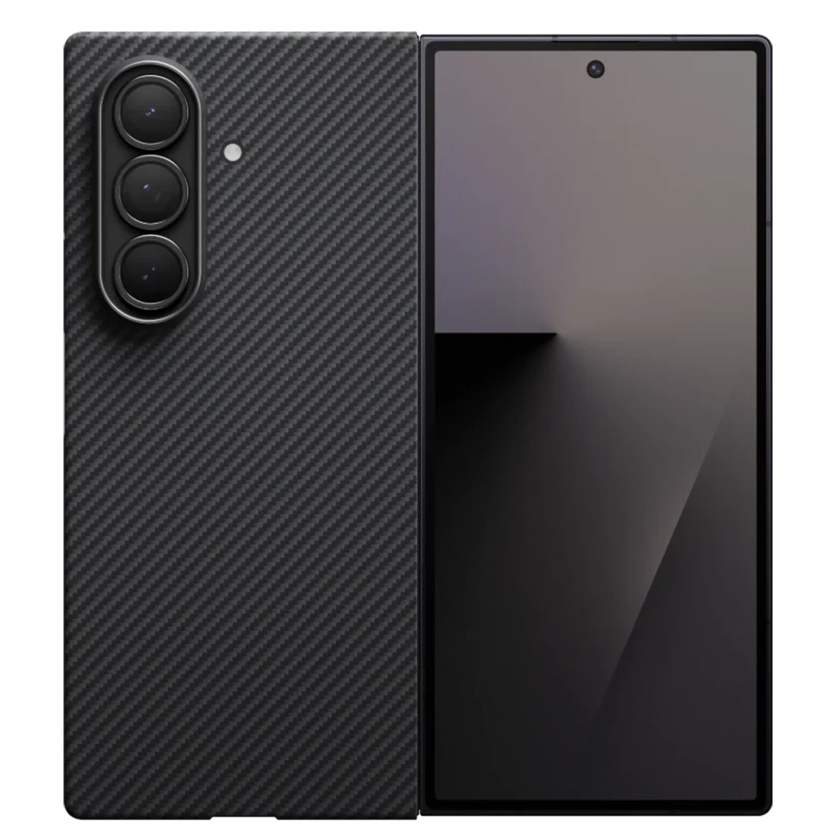 Чохол Pitaka Ultra-Slim Case for Samsung Galaxy Z Fold 7 - 600D Black/Grey [Twill] (FBFOLD7)