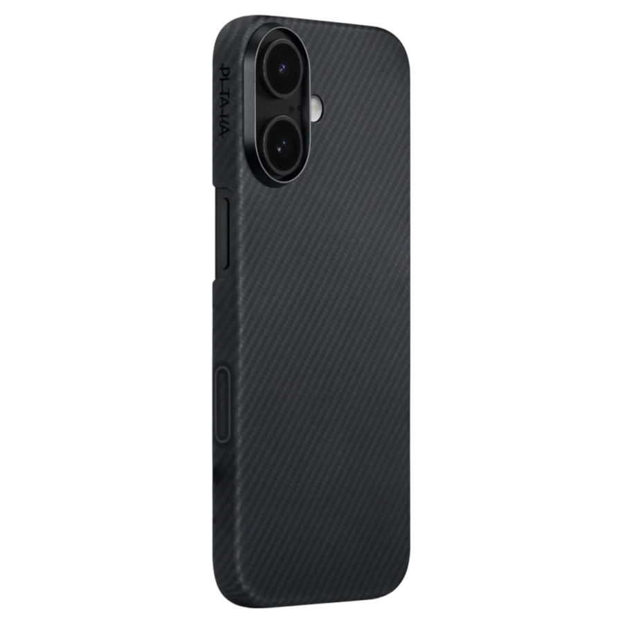 Чохол Pitaka Ultra-Slim Case with PitaTap for iPhone 17 - 600D Black/Grey [Twill] (KI1701)