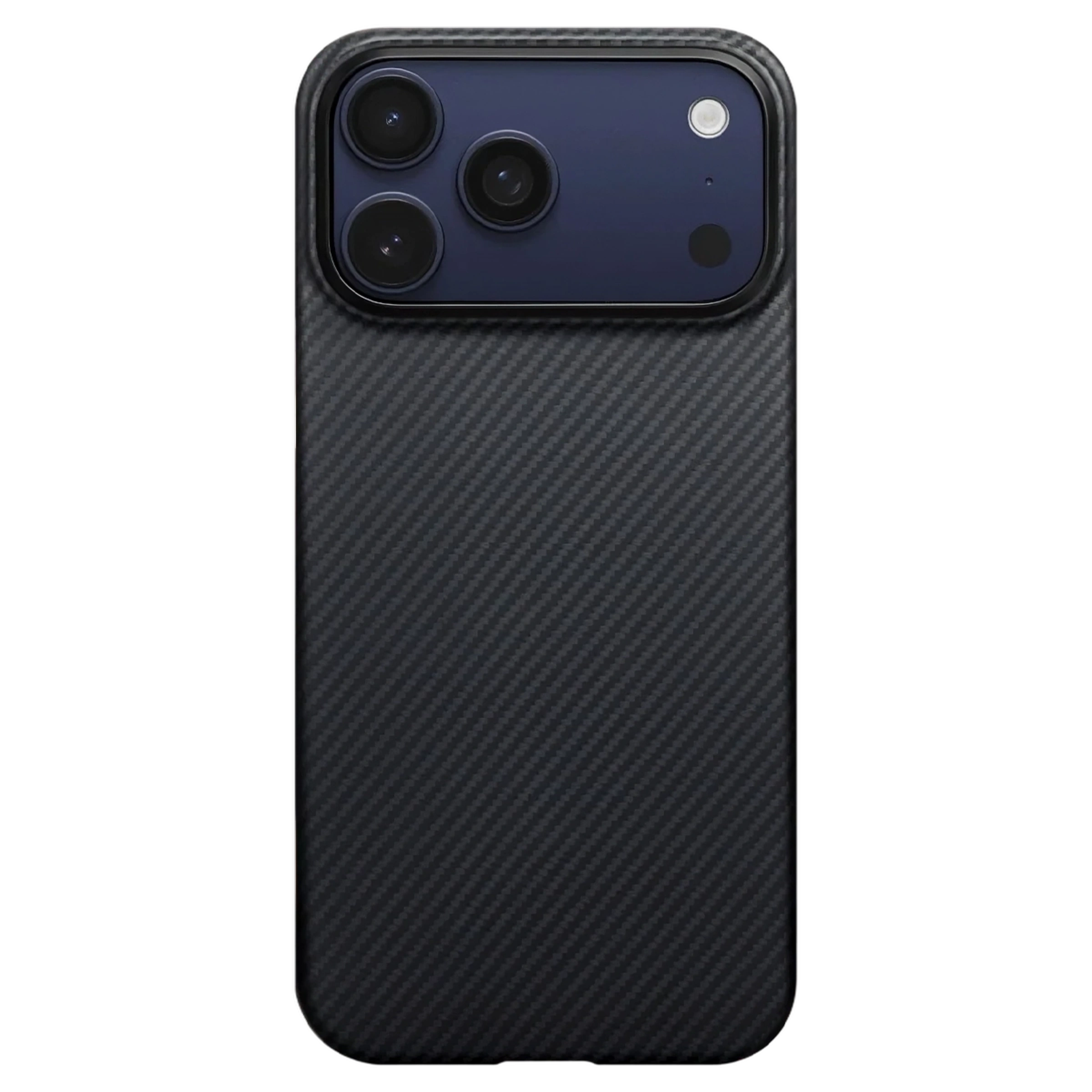 Чехол Pitaka Ultra-Slim Case with PitaTap for iPhone 17 Pro Max - 600D Black/Grey [Twill] (KI1701BPM)