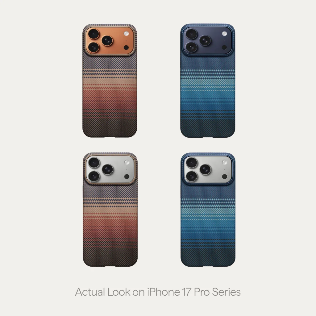Чехол Pitaka Ultra-Slim Case with PitaTap for iPhone 17 Pro Max - Moonrise (KI1703MPM)