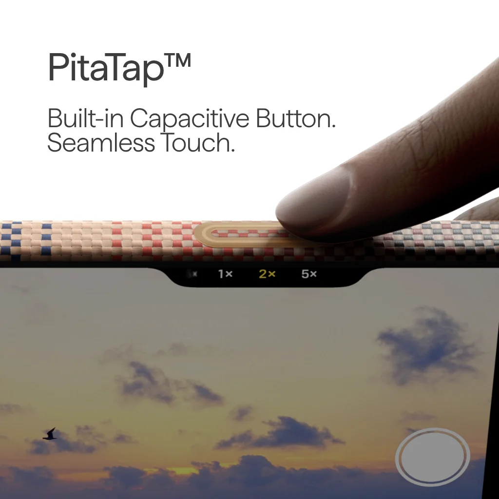 Чехол Pitaka Ultra-Slim Case with PitaTap for iPhone 17 Pro Max - Sunset (KI1702SPM)