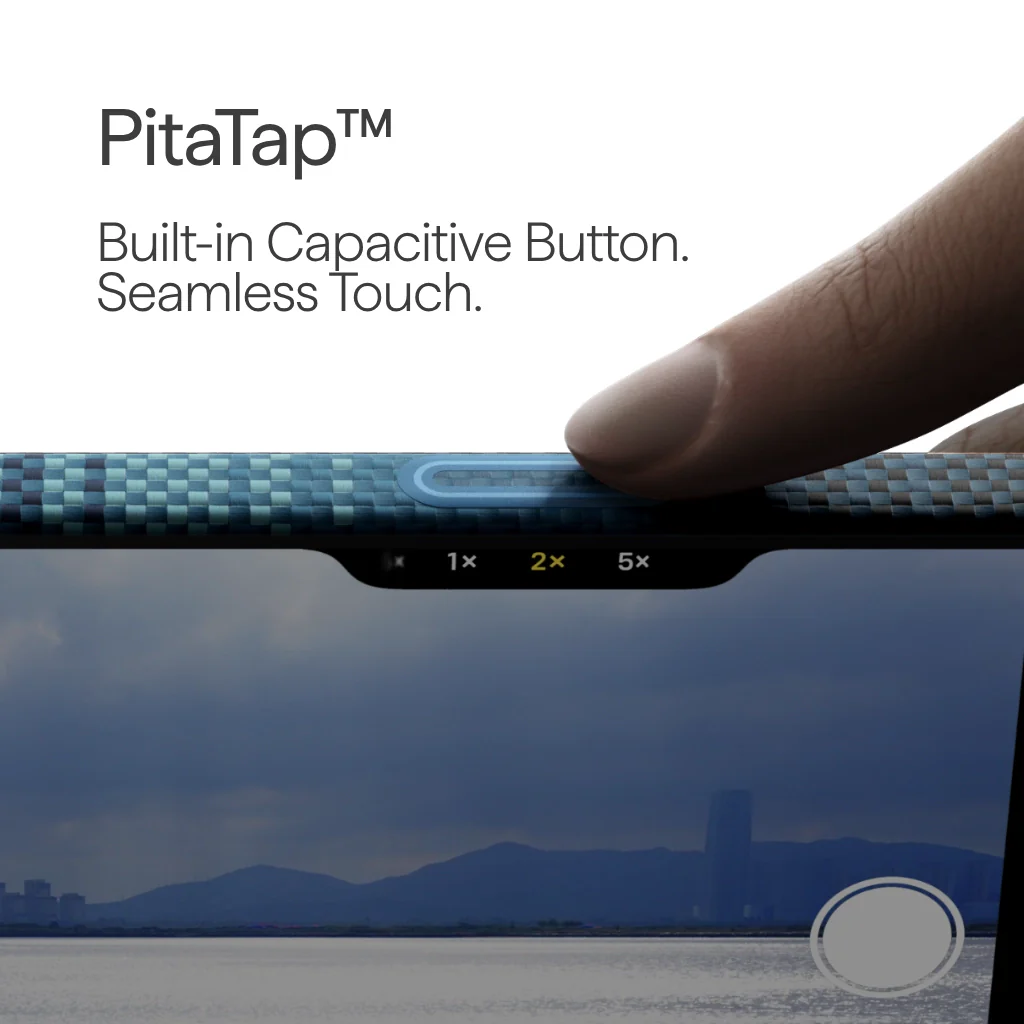Чехол Pitaka Ultra-Slim Case with PitaTap for iPhone 17 Pro - Moonrise (KI1703MP)