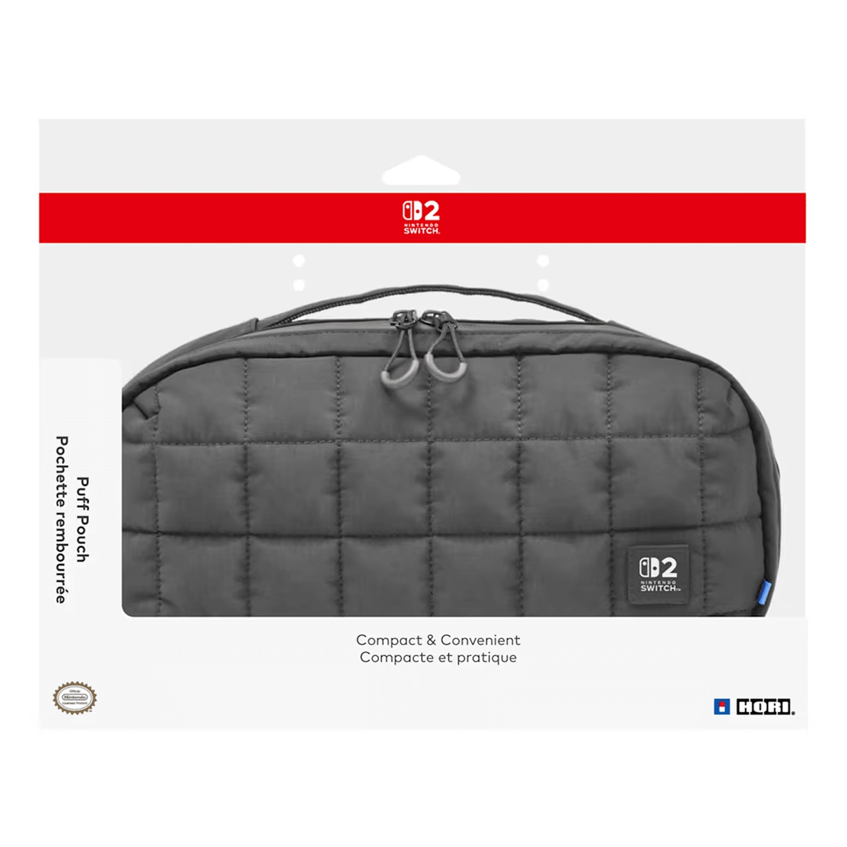 Чохол-сумочка HORI Puff Pouch - Black for Nintendo Switch 2 (00810050913294)