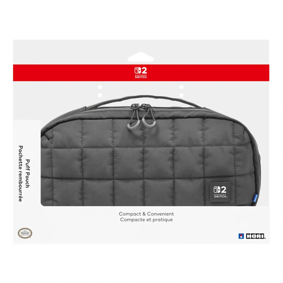 Чохол-сумочка HORI Puff Pouch - Black for Nintendo Switch 2 (00810050913294)