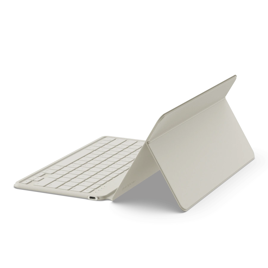 Клавіатура з підставкою Satechi OntheGo Bluetooth Keyboard with Stand - Sand (ST-KOTGW-EN)