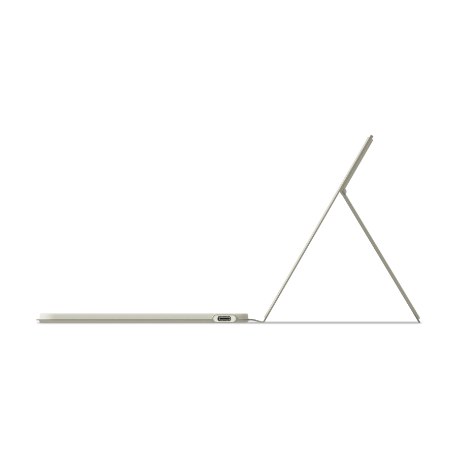 Клавіатура з підставкою Satechi OntheGo Bluetooth Keyboard with Stand - Sand (ST-KOTGW-EN)