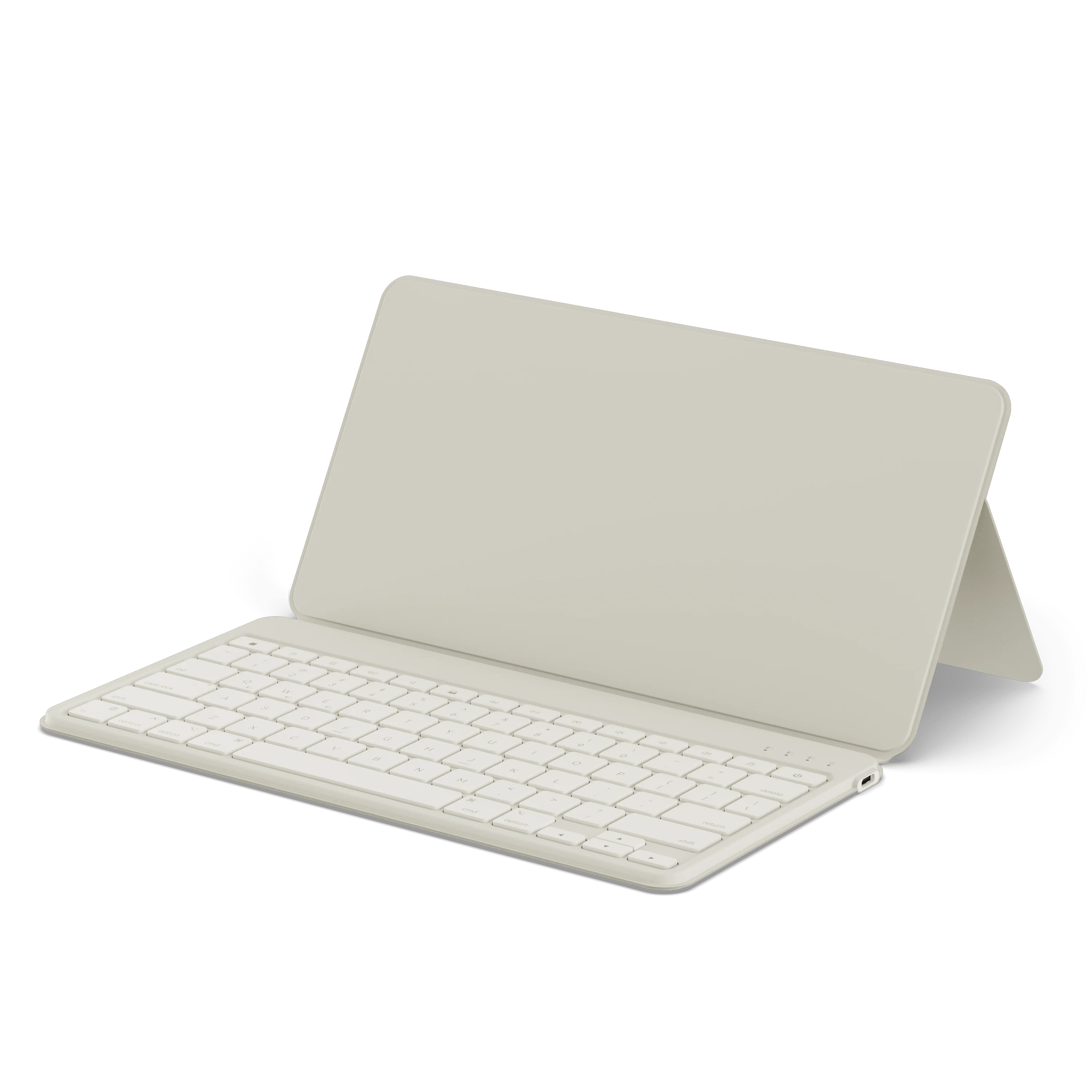 Клавиатура с подставкой Satechi OntheGo Bluetooth Keyboard with Stand - Sand (ST-KOTGW-EN)