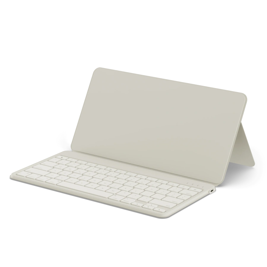 Клавіатура з підставкою Satechi OntheGo Bluetooth Keyboard with Stand - Sand (ST-KOTGW-EN)