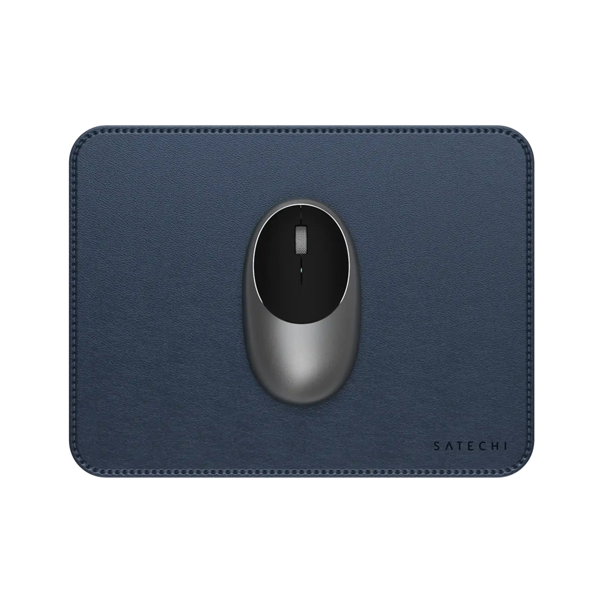 Килимок для миші Satechi Vegan Leather Premium Mouse Pad - Blue (ST-LMPB)