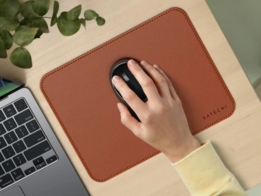 Килимок для миші Satechi Vegan Leather Premium Mouse Pad - Brown (ST-LMPN)