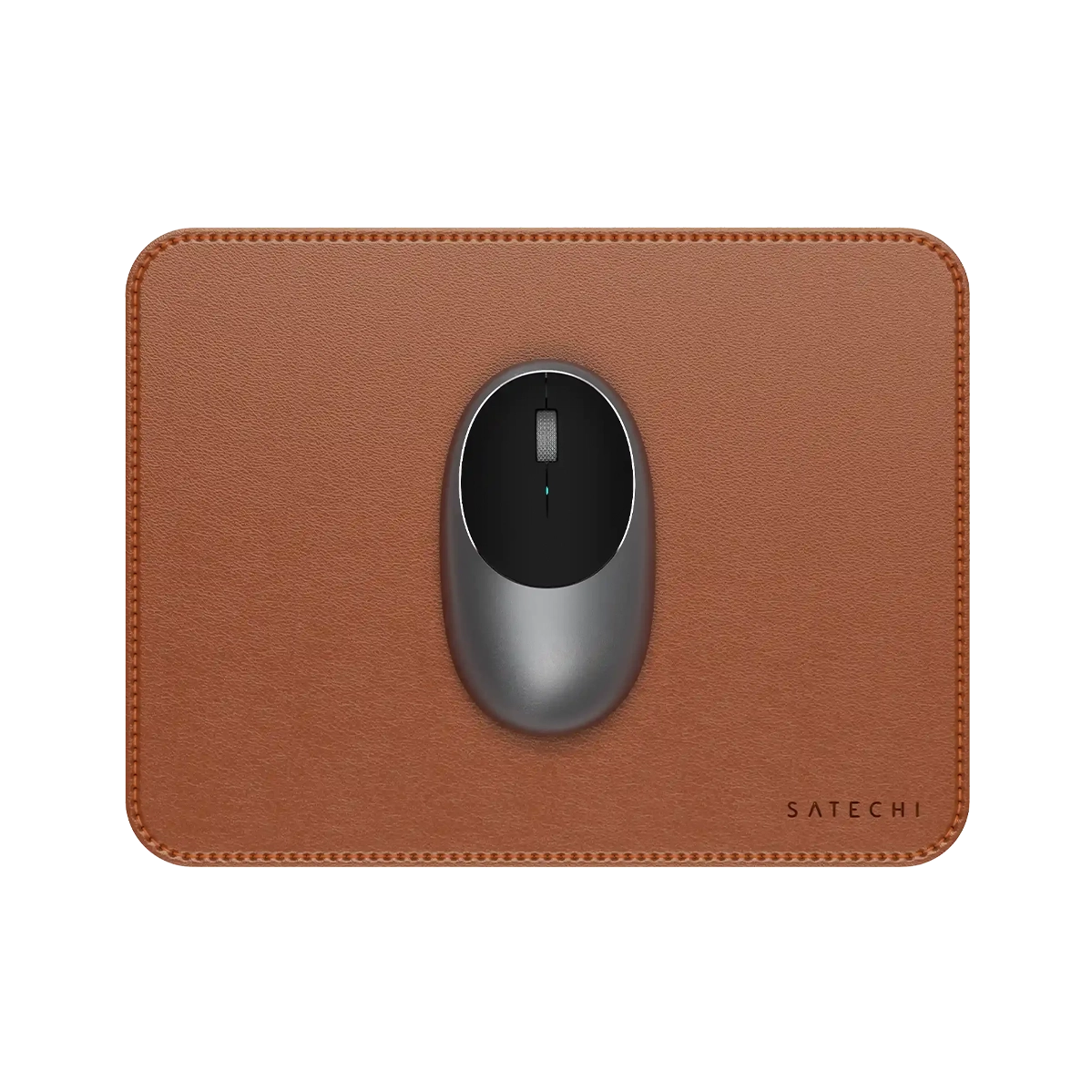 Килимок для миші Satechi Vegan Leather Premium Mouse Pad - Brown (ST-LMPN)