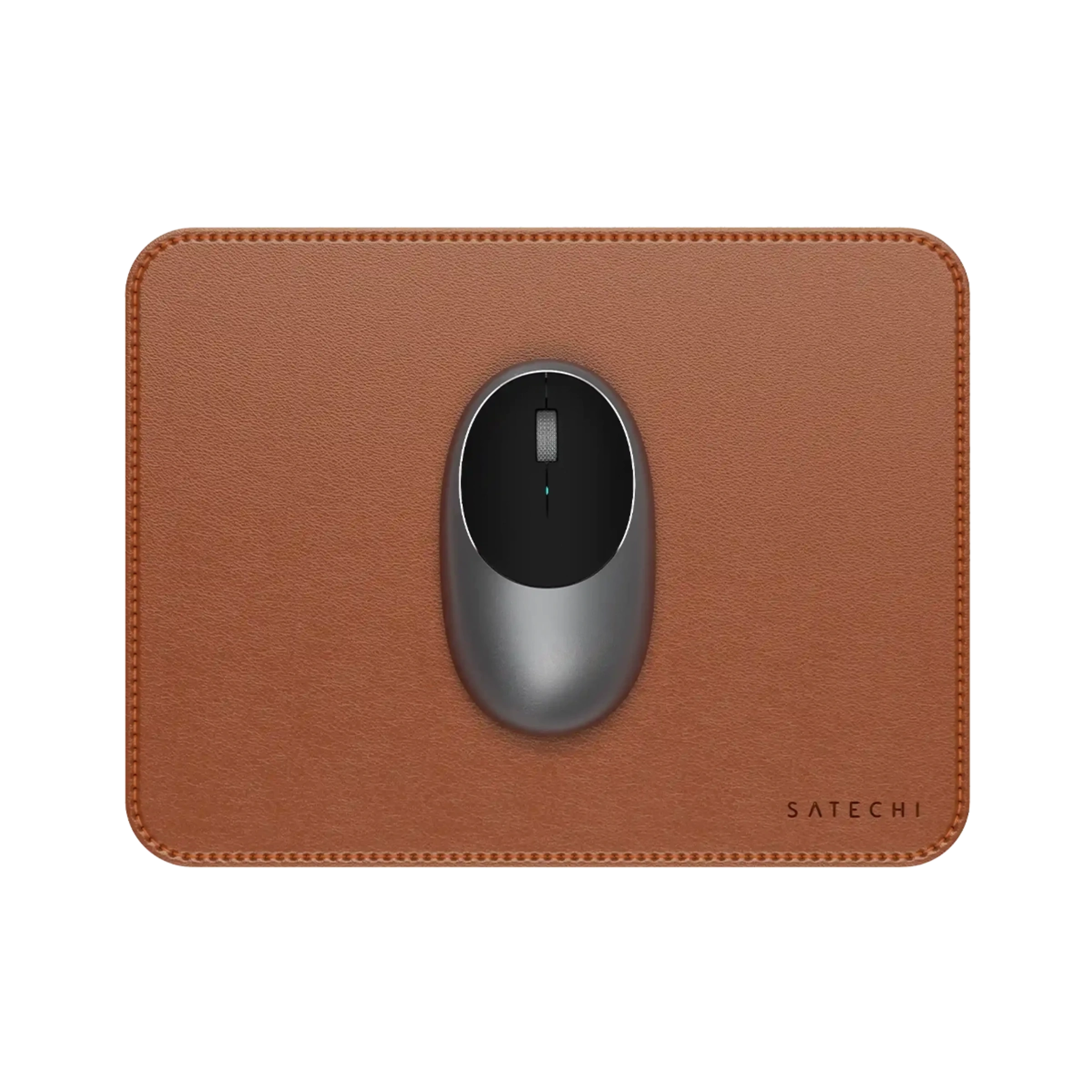 Килимок для миші Satechi Vegan Leather Premium Mouse Pad - Brown (ST-LMPN)