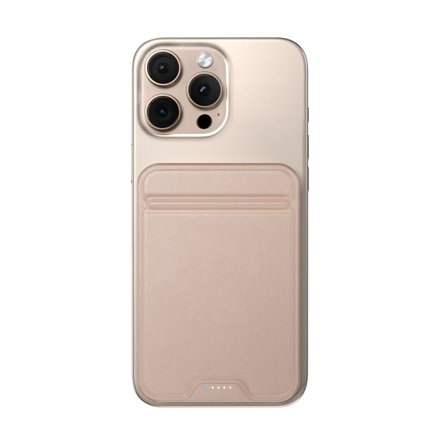 Магнітний павербанк з підставкою Satechi OntheGo Power Bank Qi2 10000mAh - Desert Rose (ST-B10Q2SR)