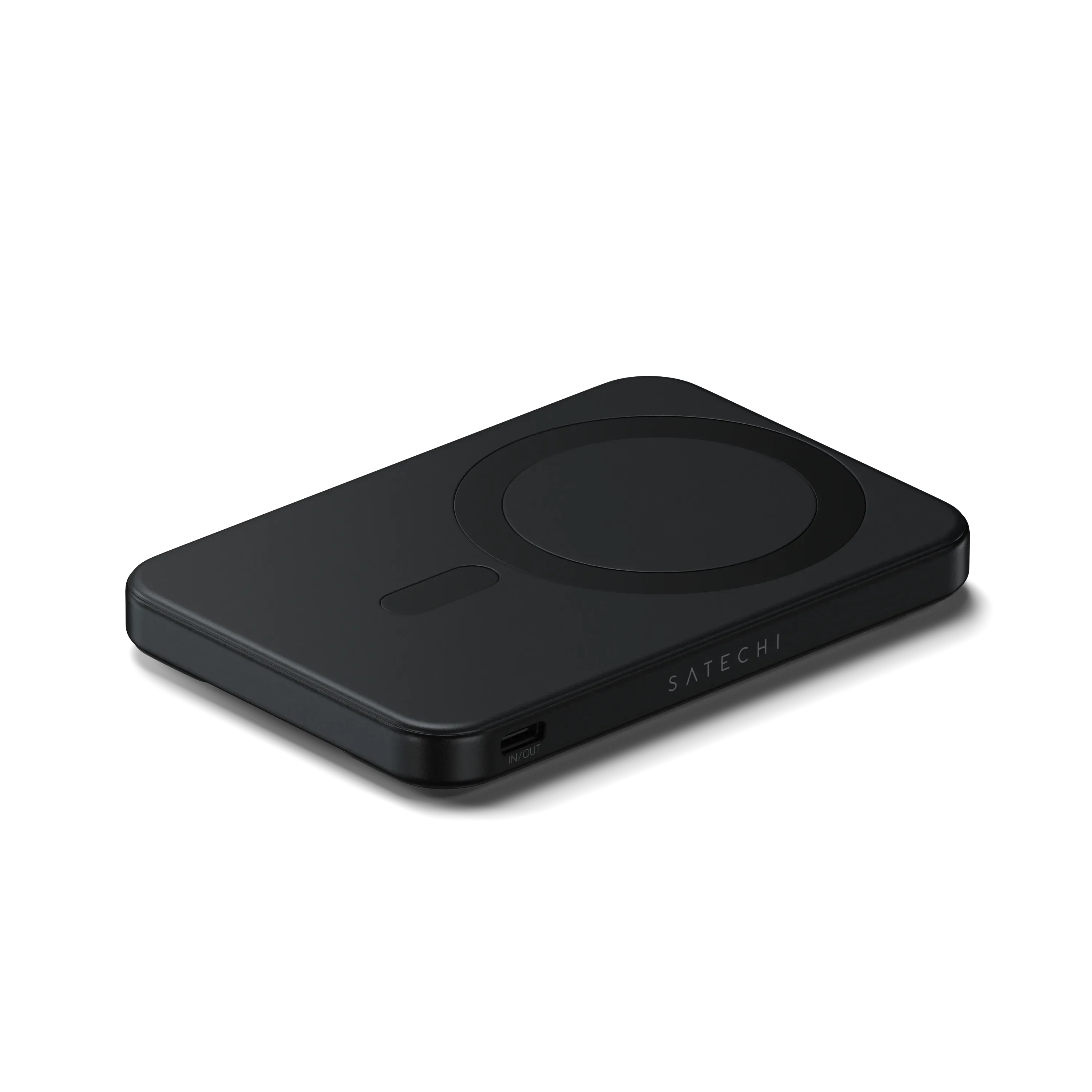 Магнітний павербанк з підставкою Satechi OntheGo Power Bank Qi2 5000mAh - Black (ST-B5Q2SK)