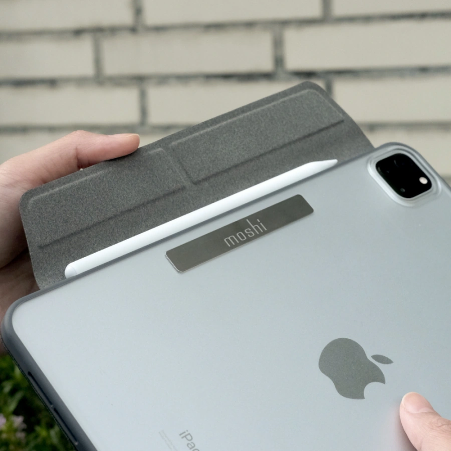 Moshi VersaCover Case with Folding Cover Stone Gray for iPad Pro 11" (4th/1st Gen) (99MO231603)