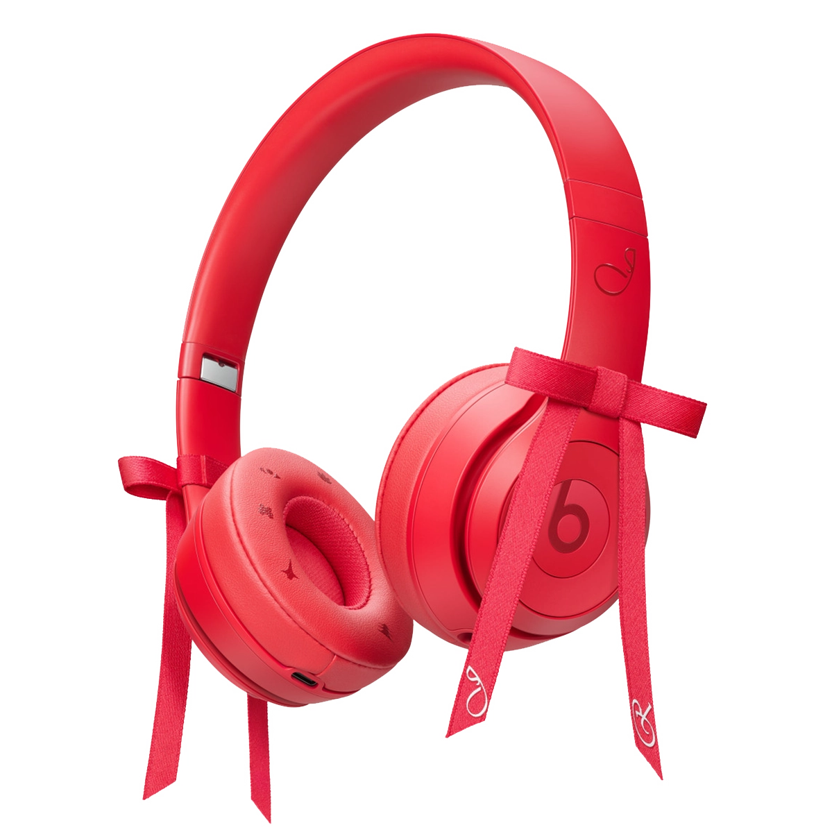 Наушники Beats Solo 4 — On-Ear Wireless Headphones – JENNIE Special Edition – Ruby Red (MGW24)