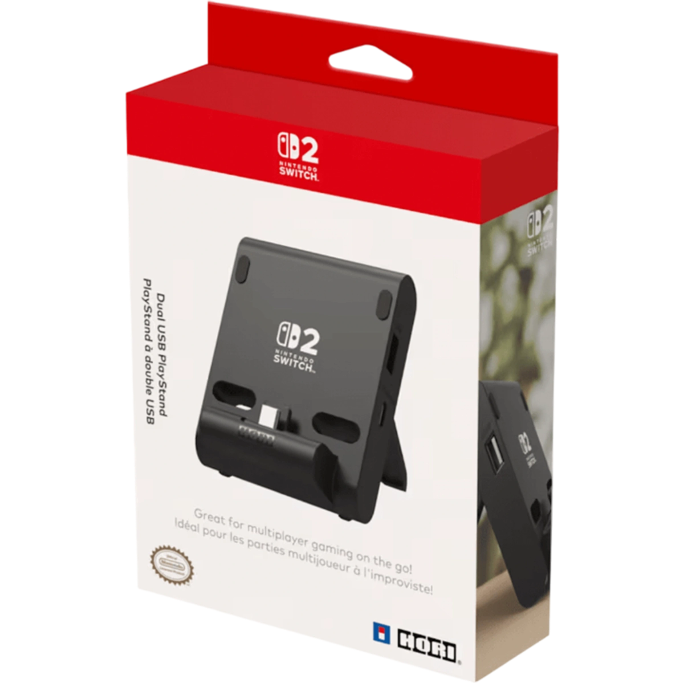 Підставка HORI Dual USB PlayStand for Nintendo Switch 2 (00810050913126)
