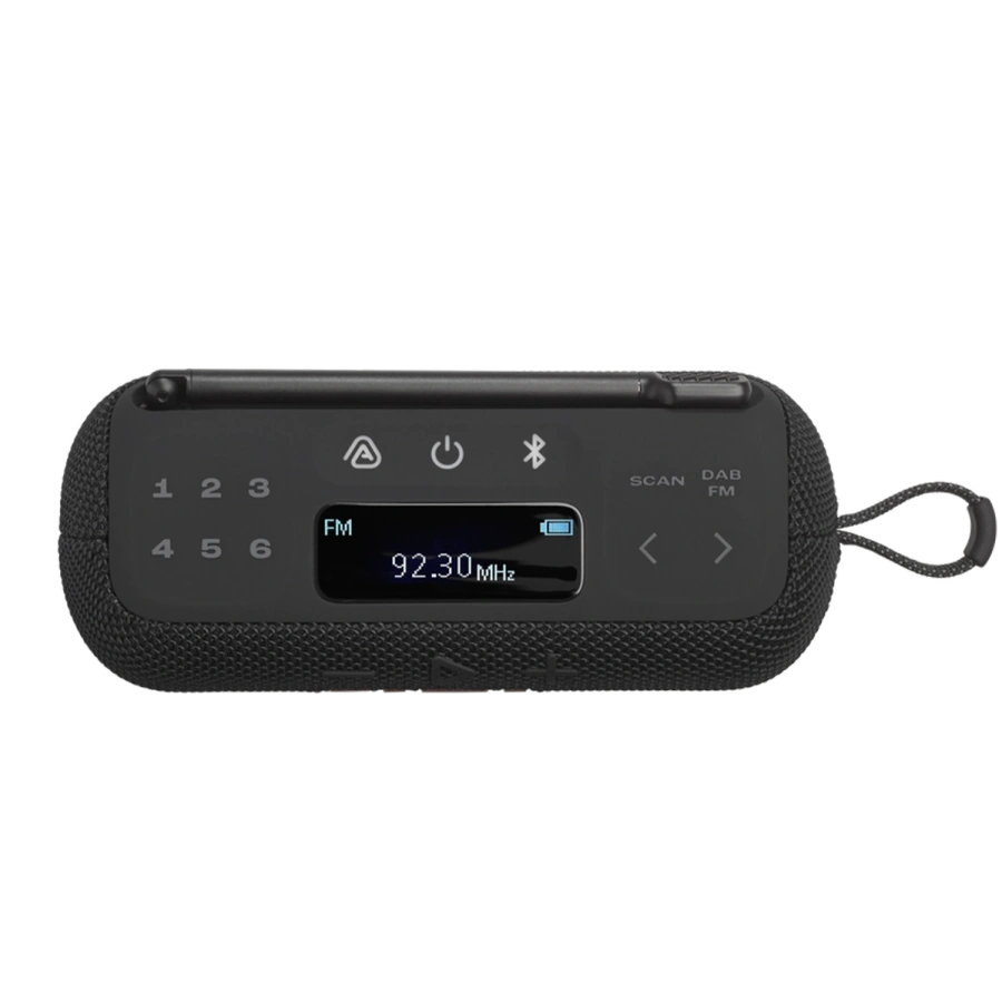 Портативная акустика JBL Tuner 3 с Bluetooth и DAB/DAB+/FM радио – Black (JBLTUNER3BLK)