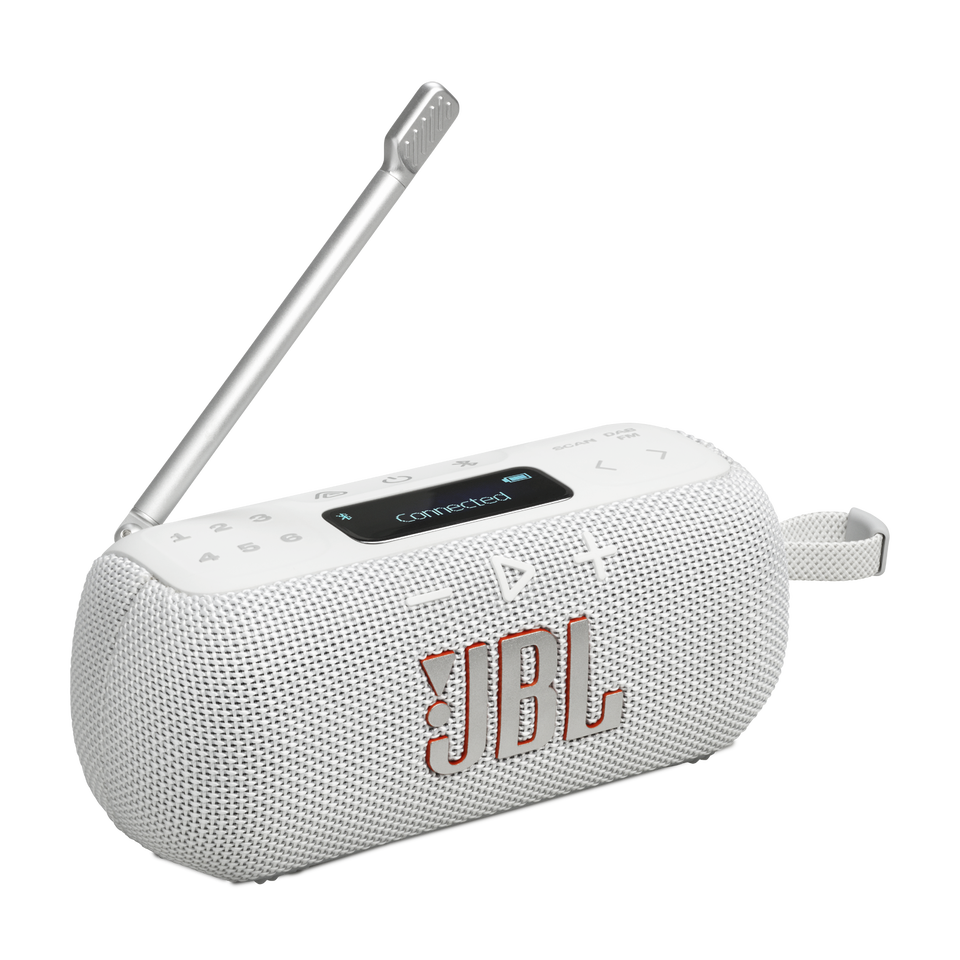 Портативна акустика JBL Tuner 3 з Bluetooth та DAB/DAB+/FM радіо – White (JBLTUNER3WHT)
