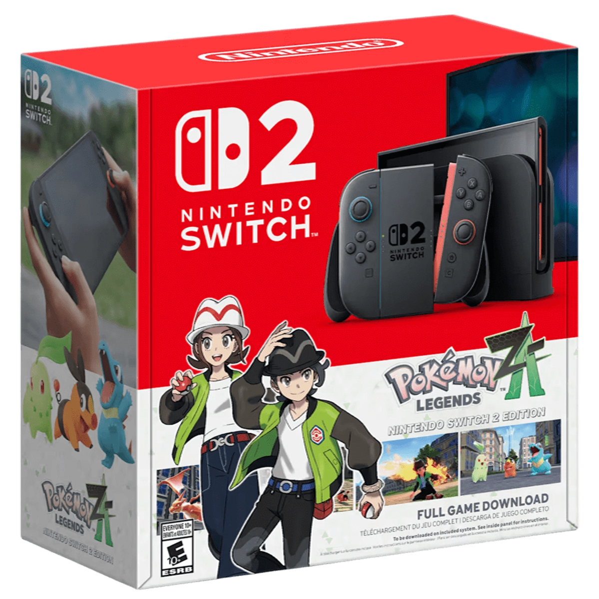 Портативная игровая приставка Nintendo Switch 2 + Pokémon Legends: Z-A – Nintendo Switch 2 Edition Bundle (00045496885533)